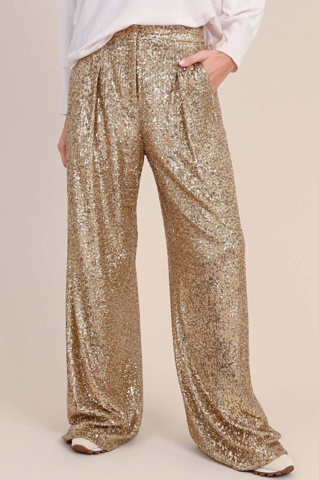 Sly Paillettenhose TINI in Gold