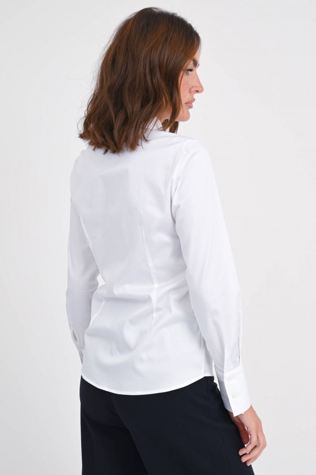 1868 Slim-Fit-Bluse ORI in Weiß