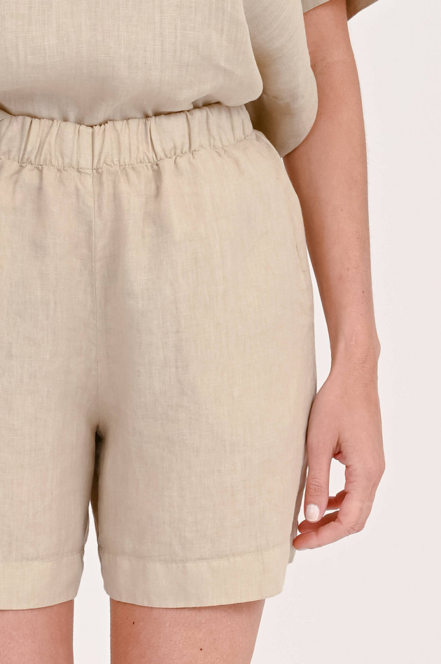 1868 Leinenshorts SIRIO in Beige