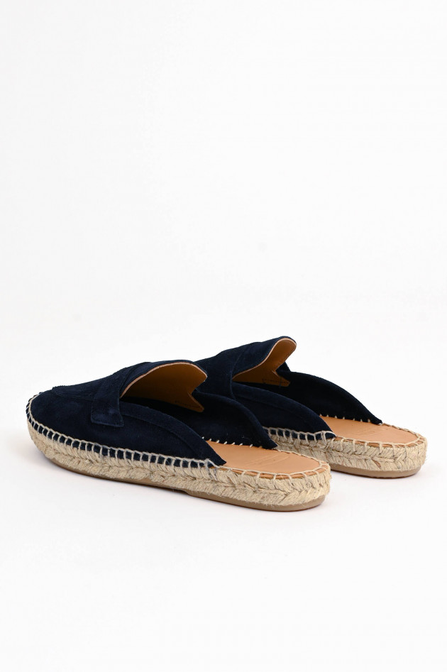 Abarca Espadrilles Slipper ANTIFAZ SERRAJE in Navy