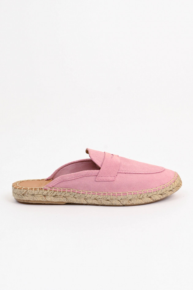 Abarca Espadrilles Slipper ANTIFAZ SERRAJE in Rosa