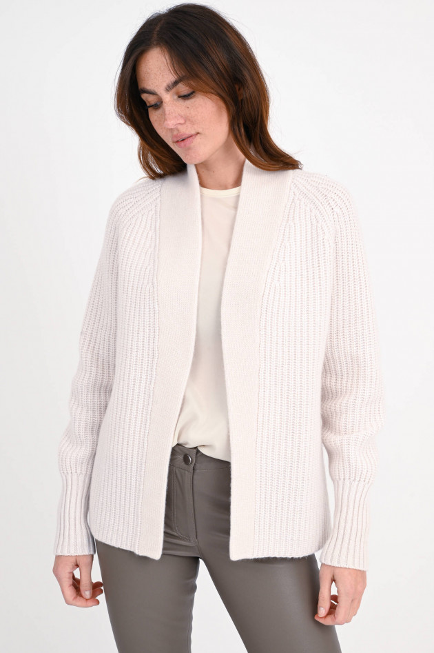 Allude Cashmere Cardigan in Natur