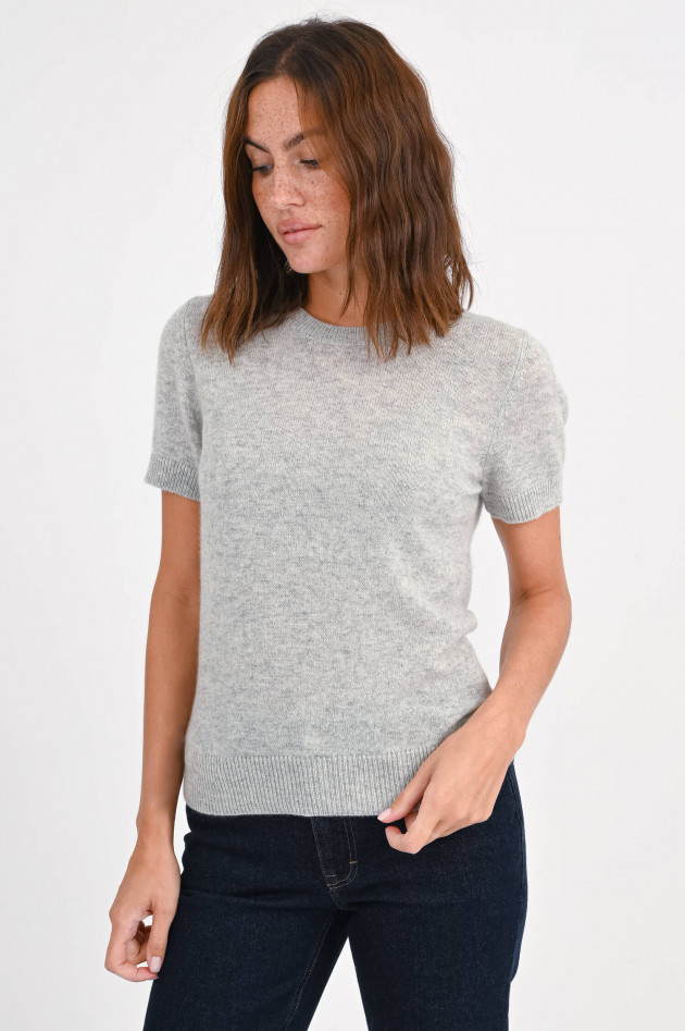 Allude Cashmere Top in Grau