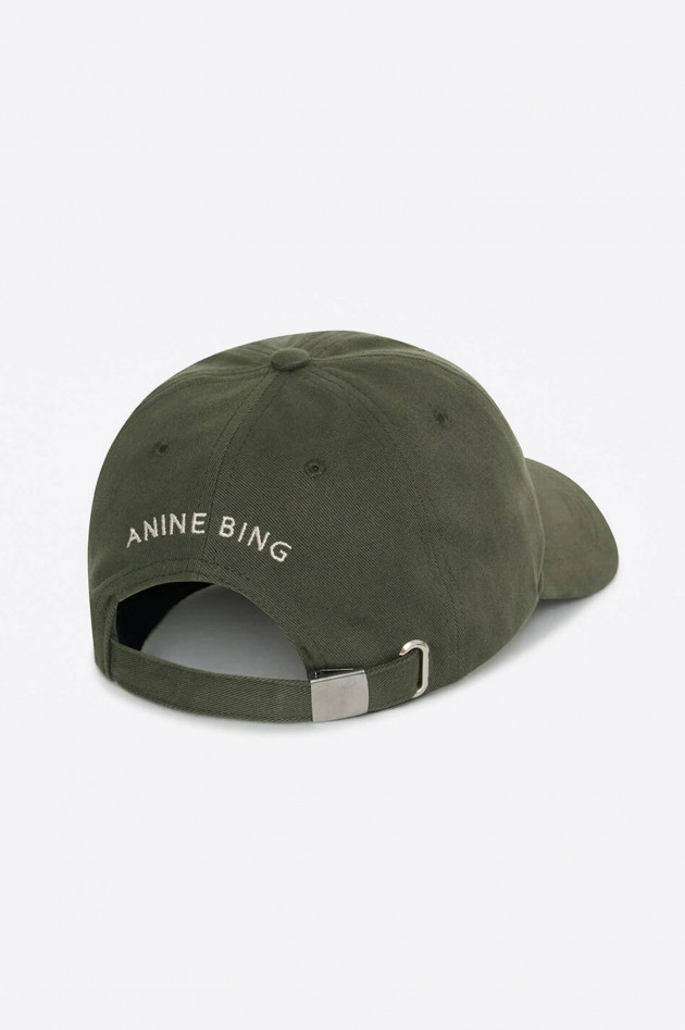 Anine Bing Baseballcap JEREMY in Oliv