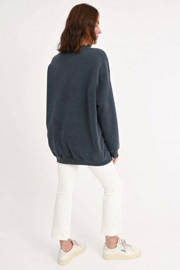 Anine Bing Sweatshirt TYLER in Washed Black