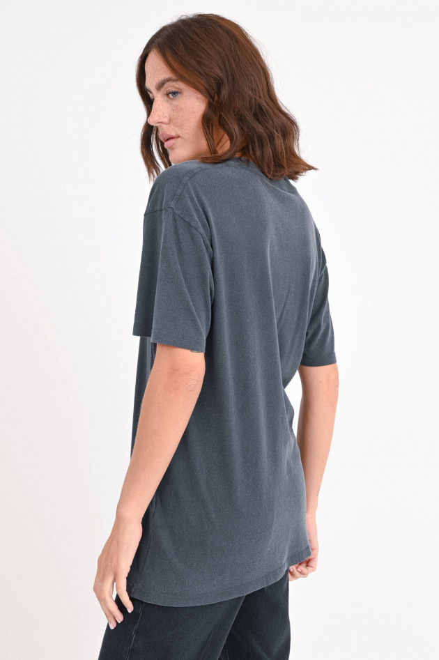 Anine Bing T-Shirt WALKER in Used Anthrazit