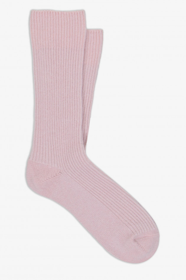 ANT45 Cashmere-Mix Socken SALLA in Rosa