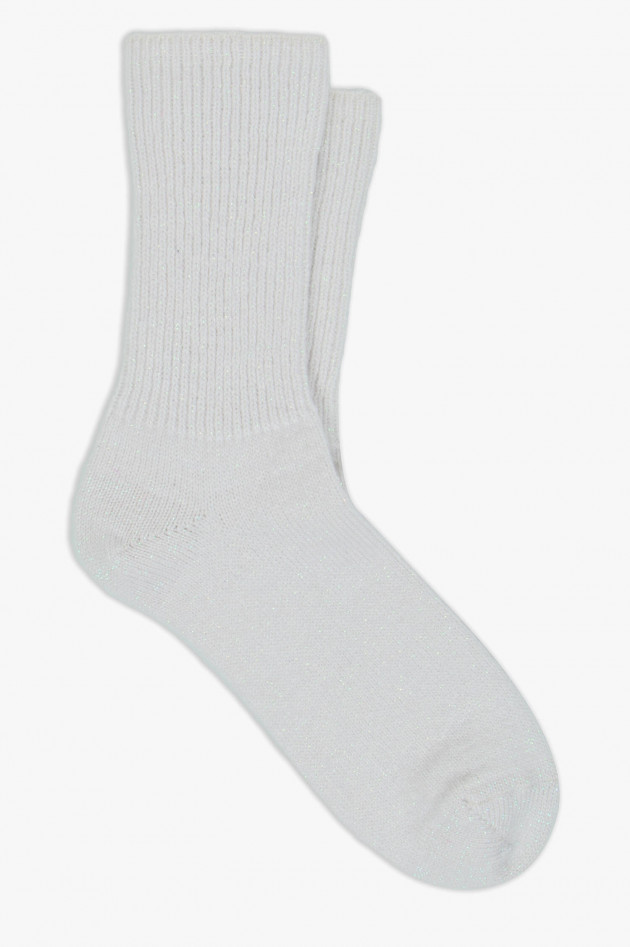 ANT45 Socken aus Cashmere-Mix in Milk