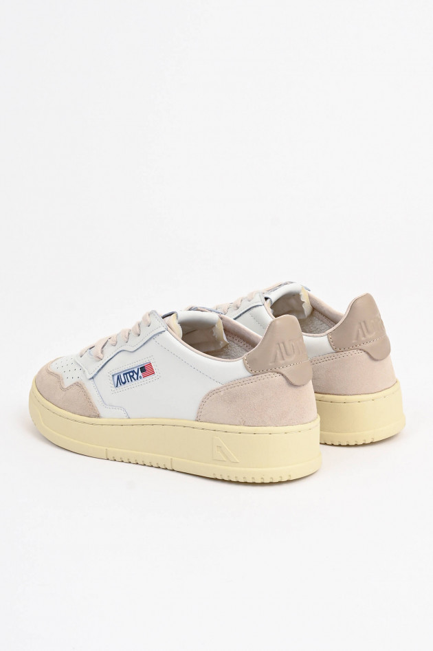 Autry Sneaker MEDALIST LOW in Weiß/Beige