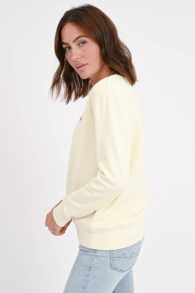 Autry Sweatshirt mit Logo in Vintage White