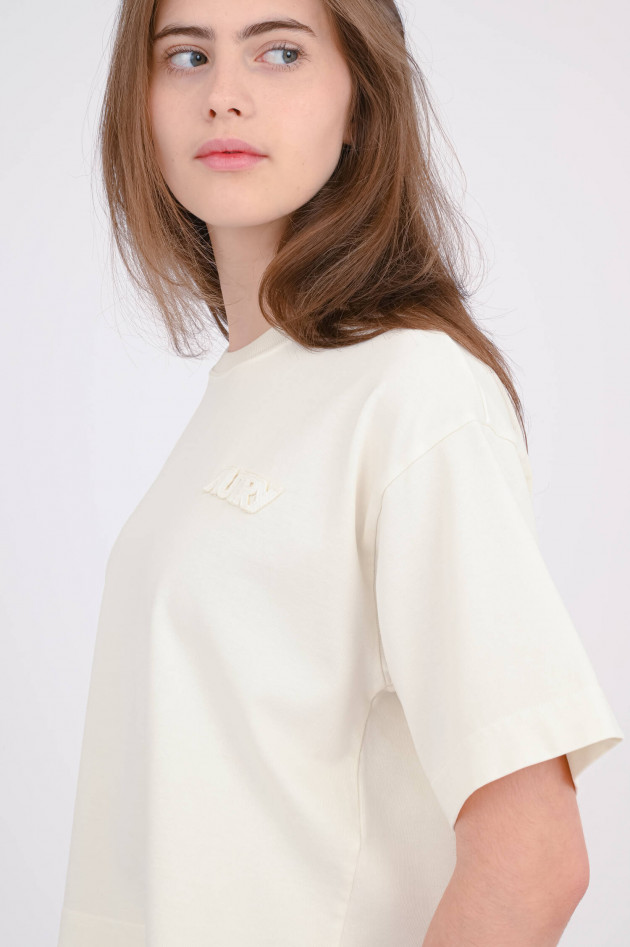 Autry Cropped Shirt in Creme