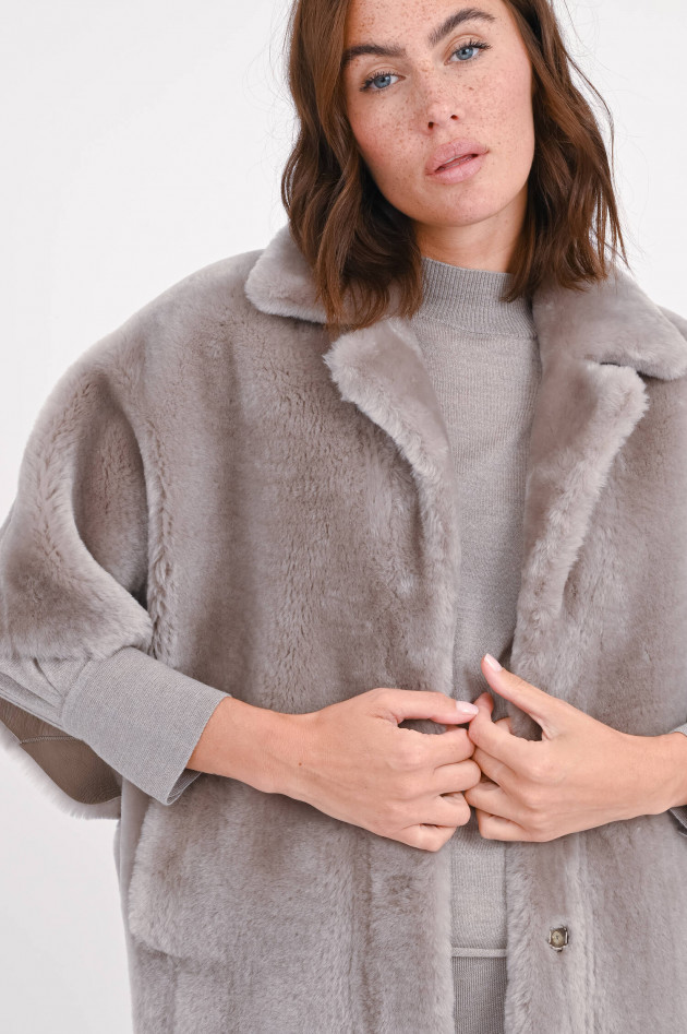 Benedetta Novi Wendejacke SANDRA STRAIGHT in Taupe