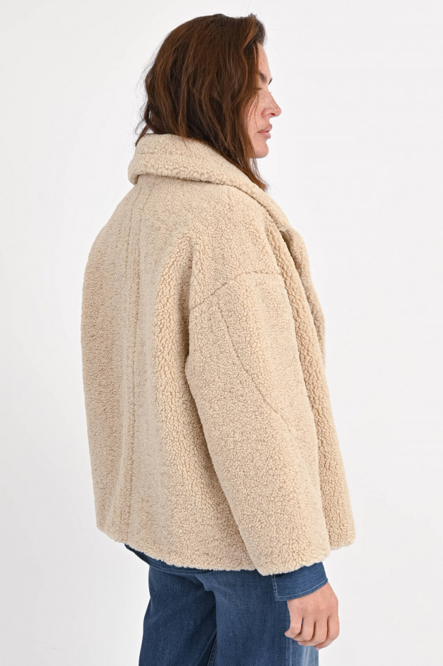 Betta Corradi Teddyjacke YOGI in Beige