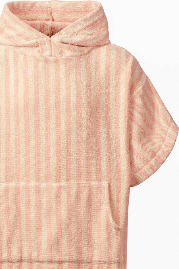 Bongusta Poncho NARAM in Peach/Creme