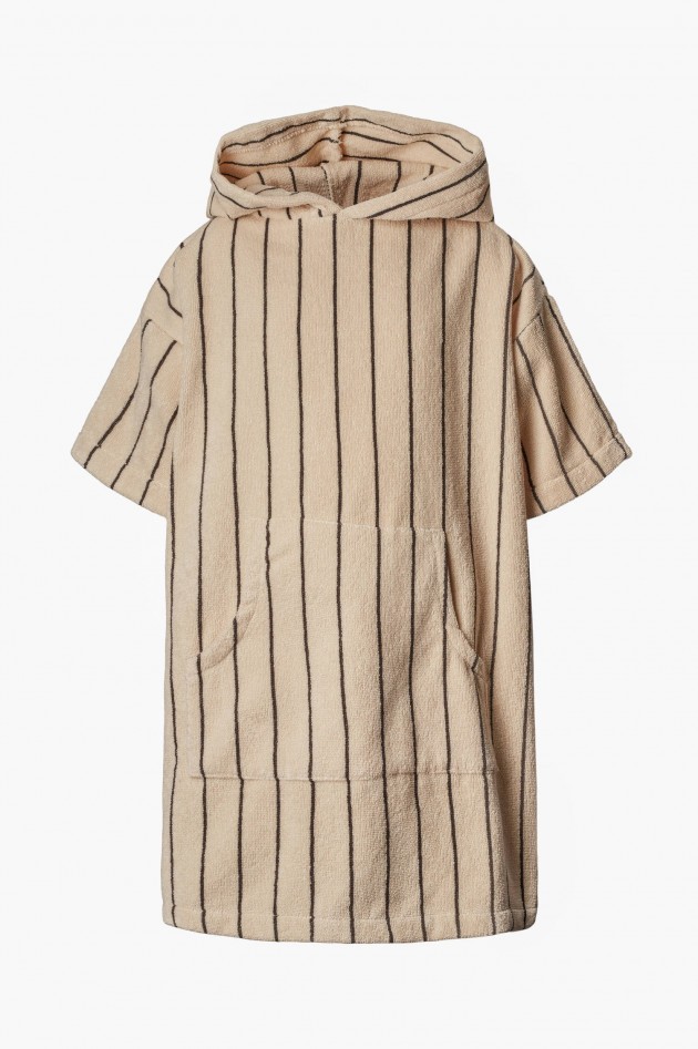 Bongusta Kinder-Poncho NARAM in Beige/Grau