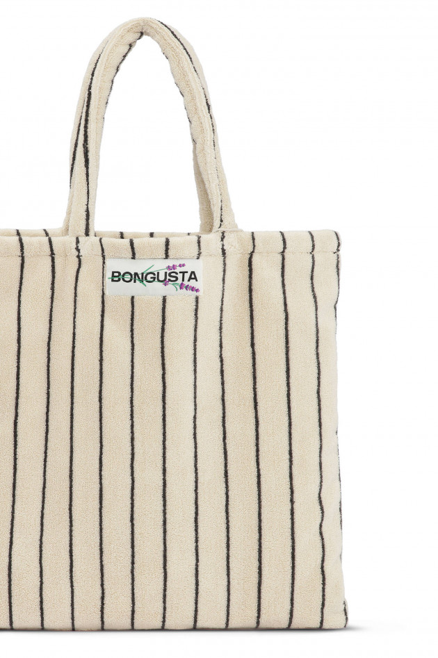 Bongusta Tote Bag NARAM in Creme/Grau