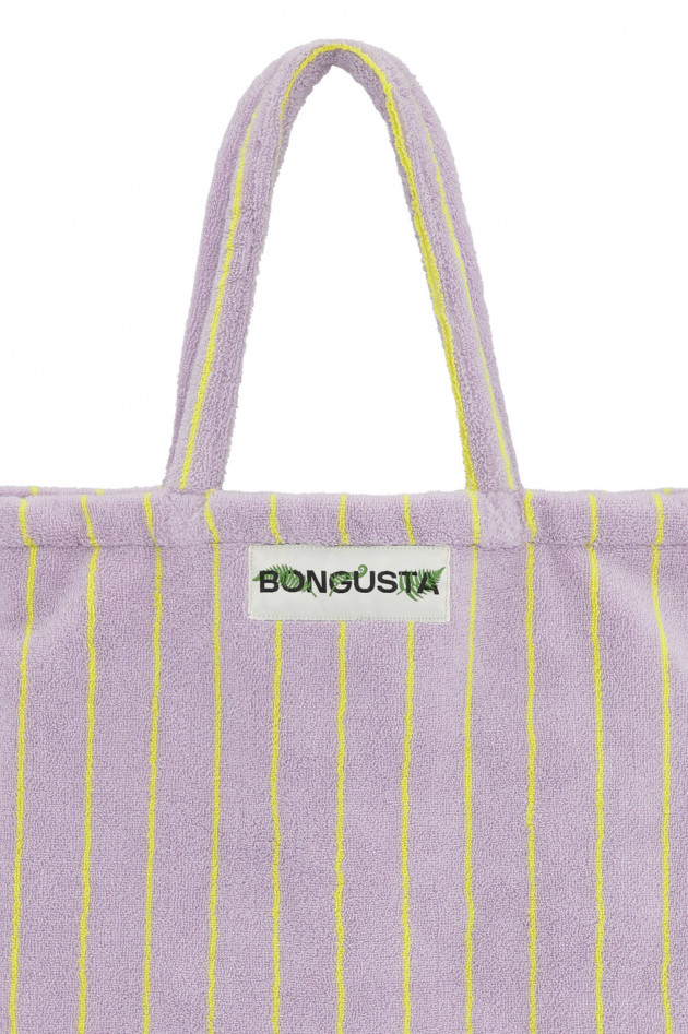 Bongusta Tote Bag NARAM in Flieder/Gelb