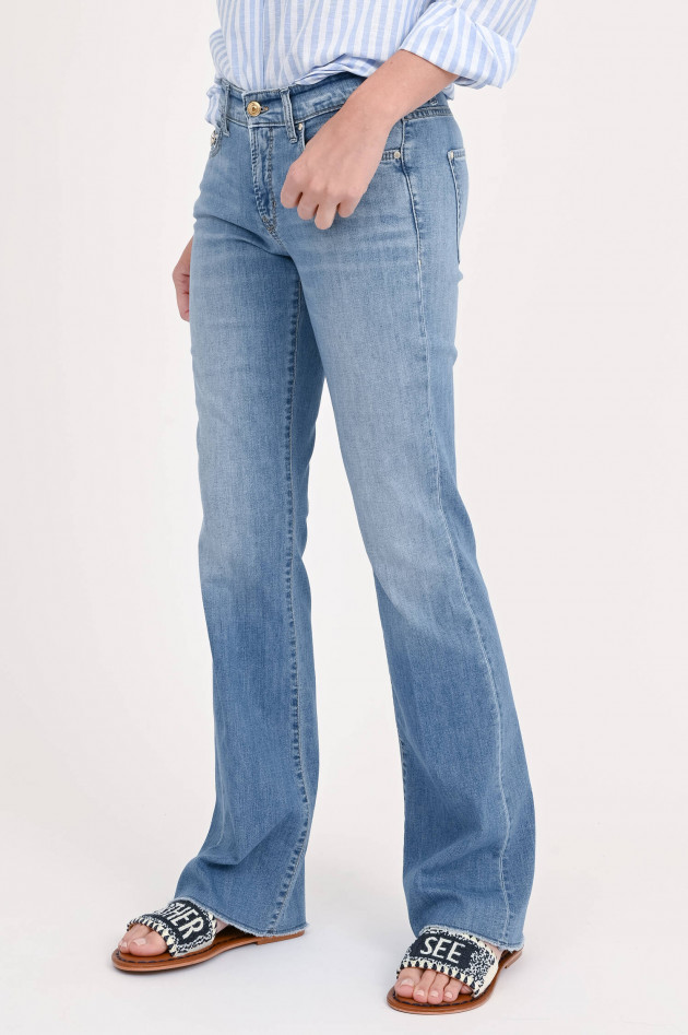 Cambio  Jeans SLUBBY LIGHT WEIGHT in Hellblau