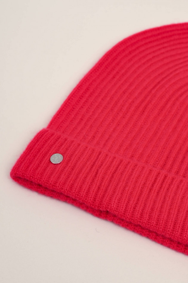 Closed Cashmere Mütze in Hotpink