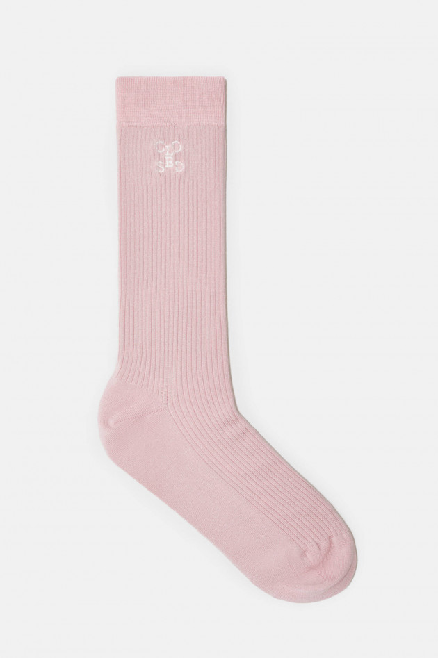 Closed Socken aus Viskose-Mix in English Rose