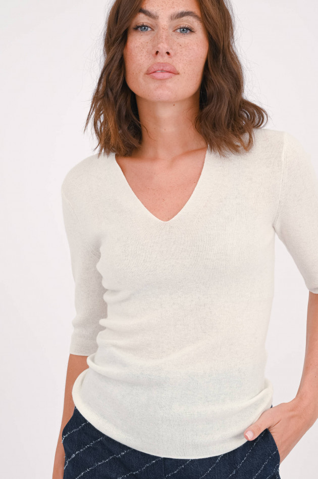 Closed Cashmere-Pullover in Creme