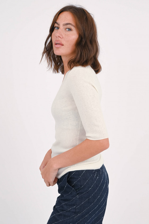 Closed Cashmere-Pullover in Creme