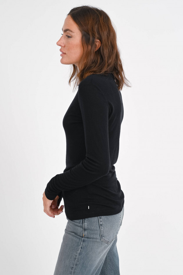 Closed Longsleeve mit Rollkragen in Schwarz