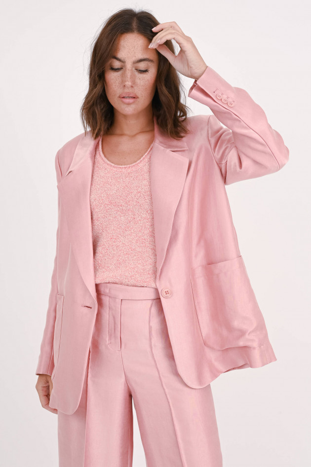 Dorothee Schumacher Oversize-Blazer in Soft Pink