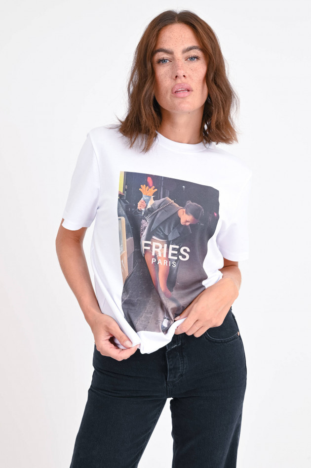 Elitè T-Shirt FRIES in Weiß