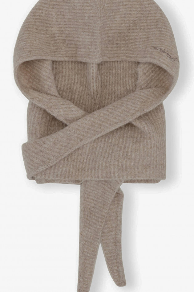 Ganni Balaclava in Taupe