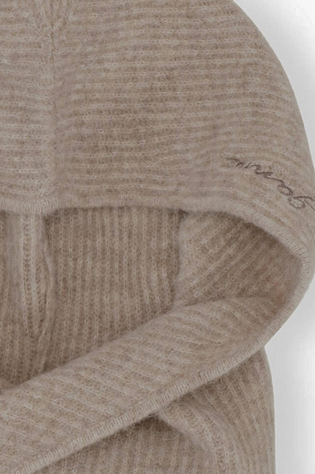 Ganni Balaclava in Taupe