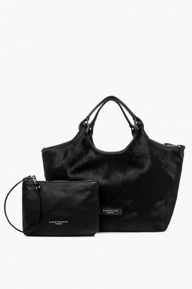 Gianni Chiarini Medium Shopper HORSY in Schwarz