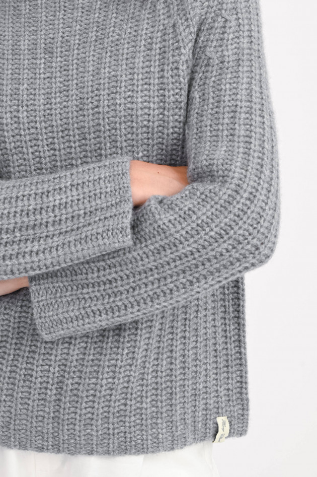 Henry Christ Cashmere Pullover in Grau