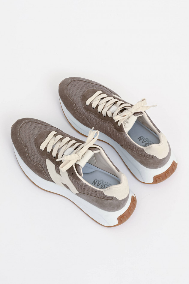 Hogan Sneaker H641 ALLACCIATO in Taupe