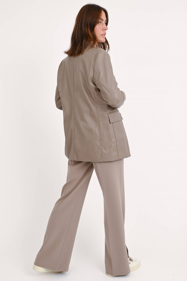 I Heart  Lederblazer in Taupe