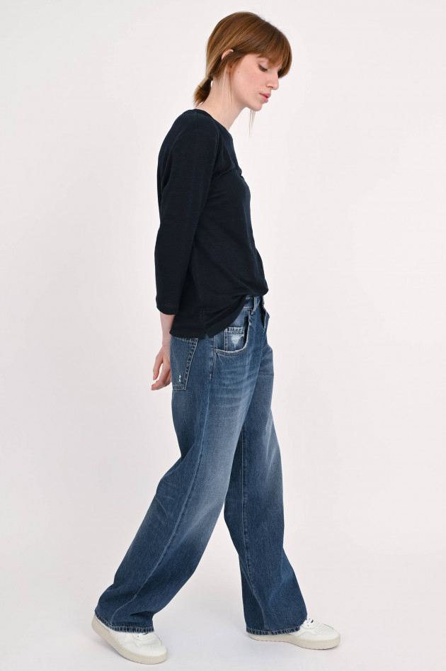 Icon Denim Wide Leg Jeans BEA in Mittelblau