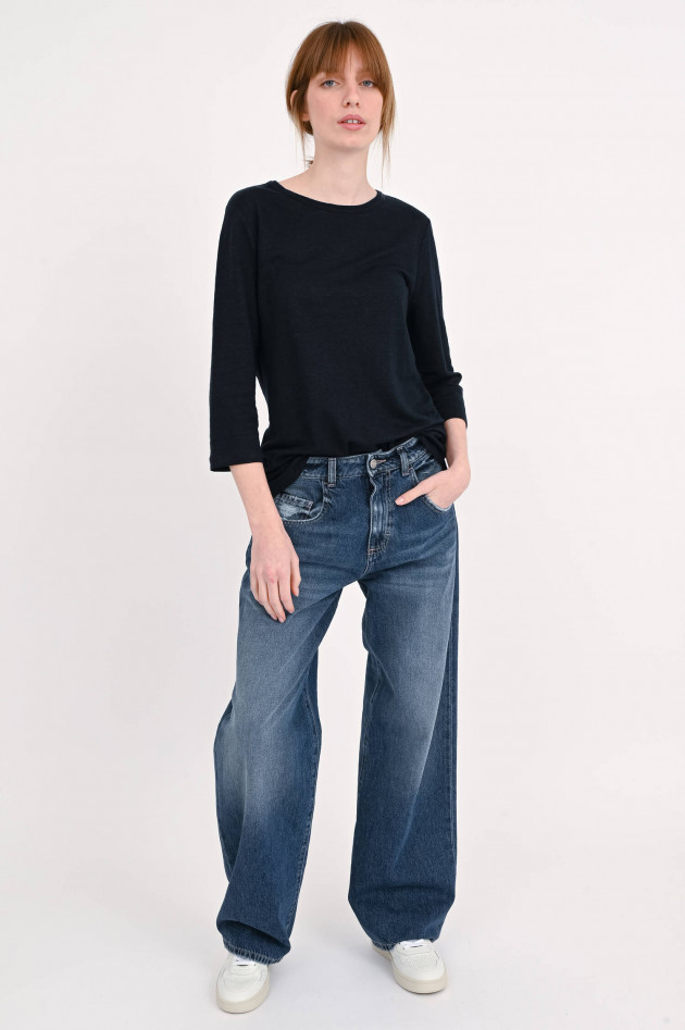 Icon Denim Wide Leg Jeans BEA in Mittelblau