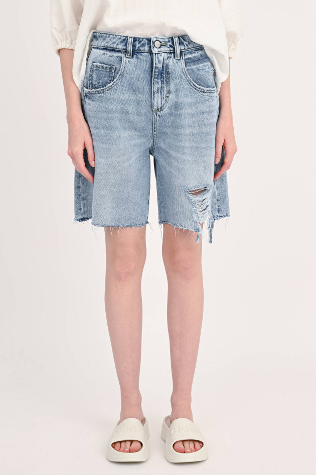 Icon Denim Denim Bermudashorts LEA in Hellblau