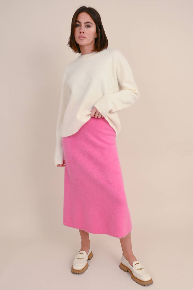 Lisa Yang Brushed Cashmere Pullover NATALIA in Creme