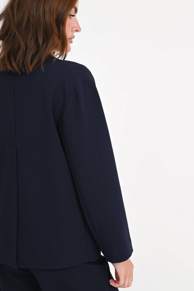 Love Birds Oversize Blazer in Navy