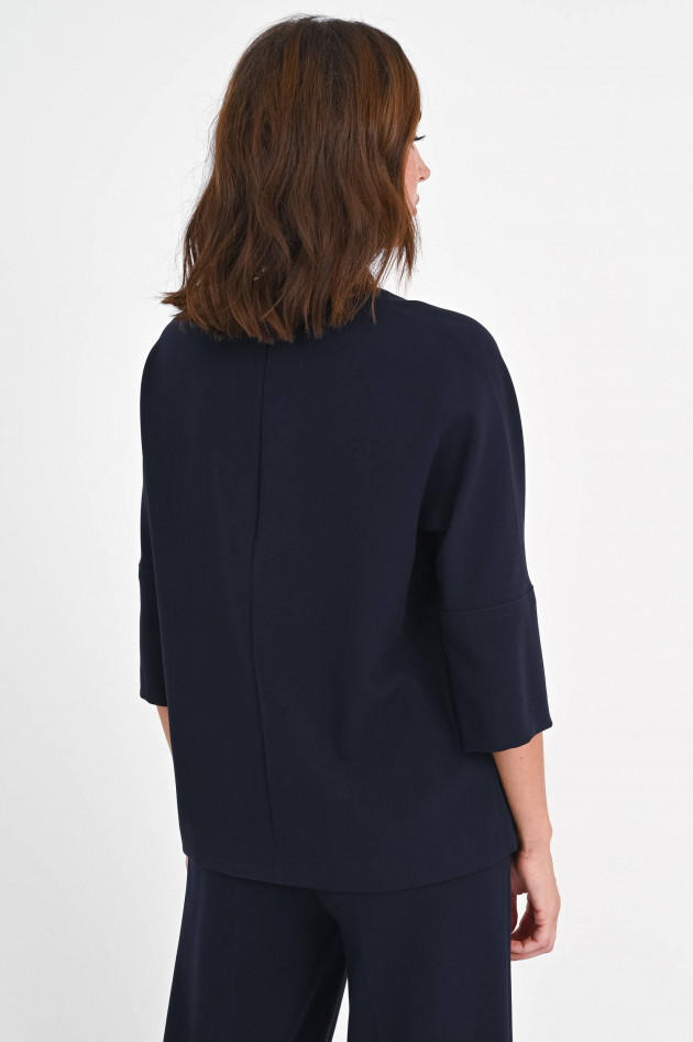 Love Birds Oversize Shirt in Navy