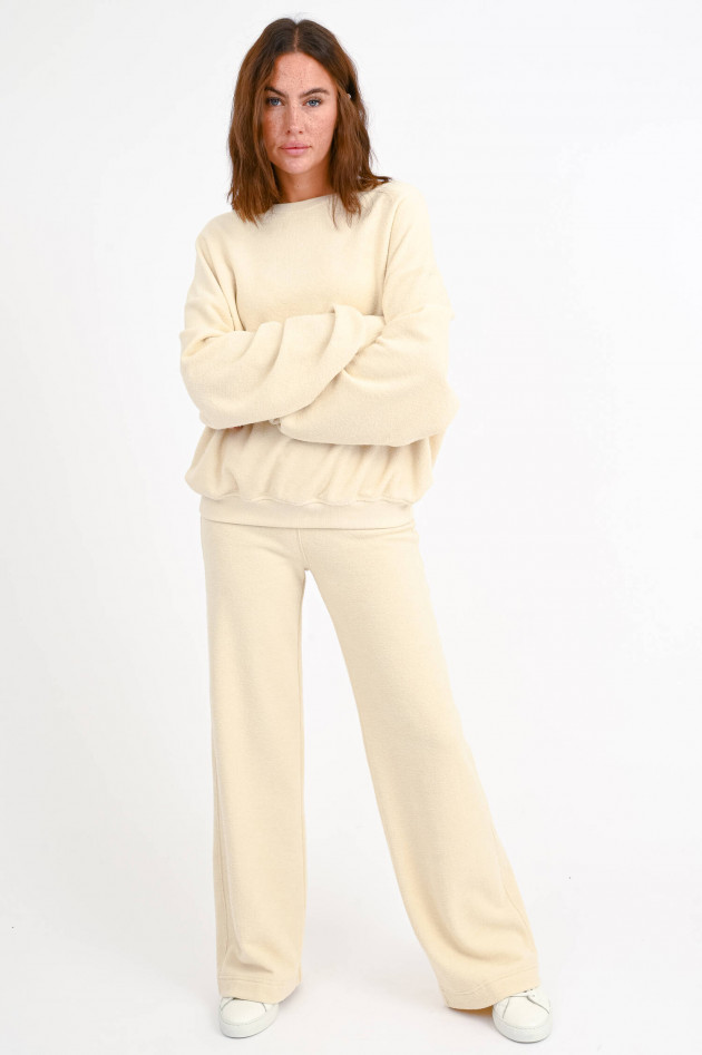 Love Joy Victory Frottee-Sweatshirt RANA in Creme