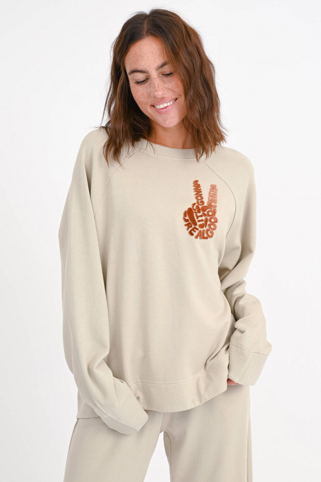 Love Joy Victory Sweatshirt FELIS in Sand