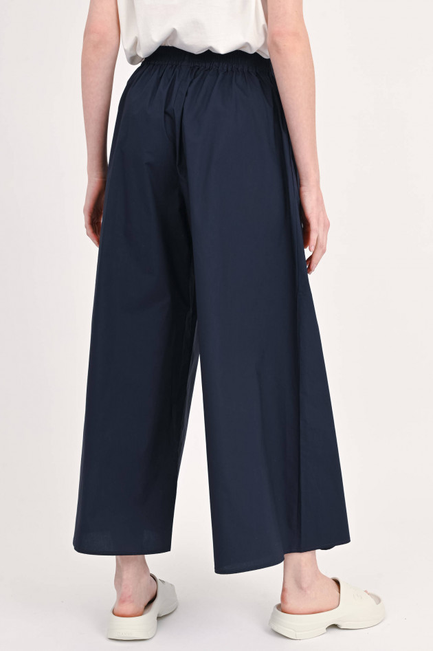 Lu Li Lina Culotte aus Popeline in Navy