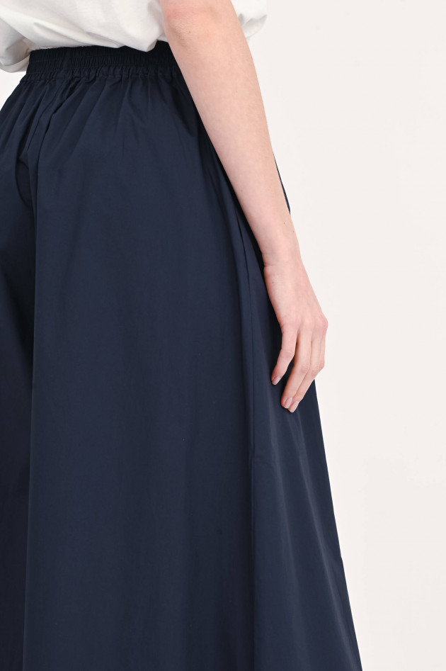 Lu Li Lina Culotte aus Popeline in Navy