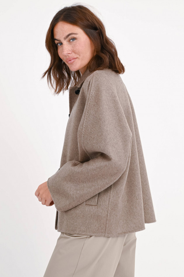 Max Mara Cashmere-Jacke MIDAS in Braun