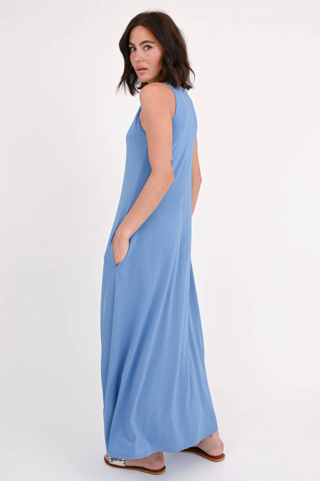 Max Mara Leisure Midi-Kleid SUPREMO in Hellblau