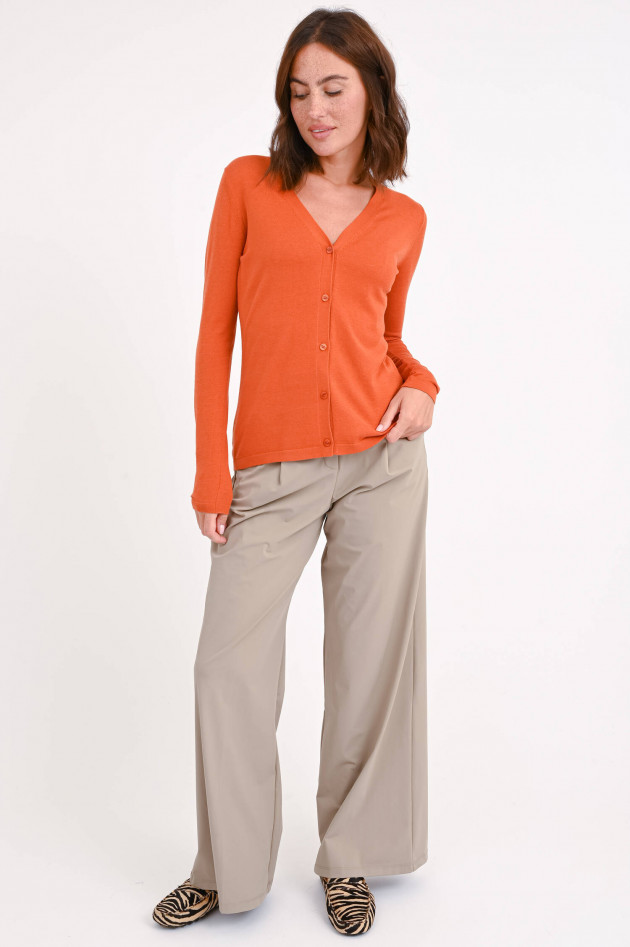 Max Mara Leisure Strickweste QUIRINO in Burned Orange