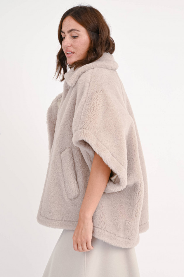 Max Mara Teddy-Cape in Sand