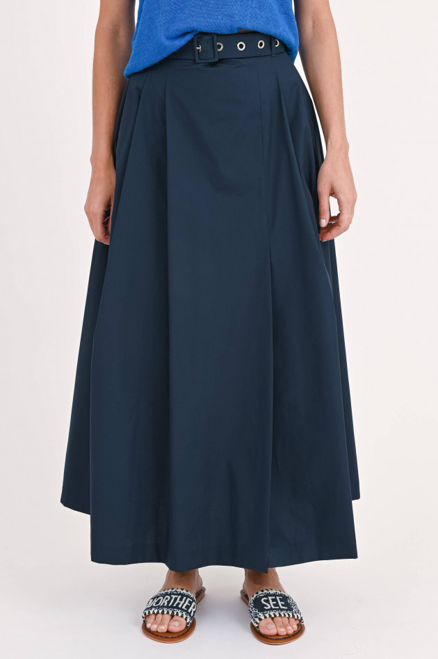 Max Mara-S Maxirock GILDA in Navy